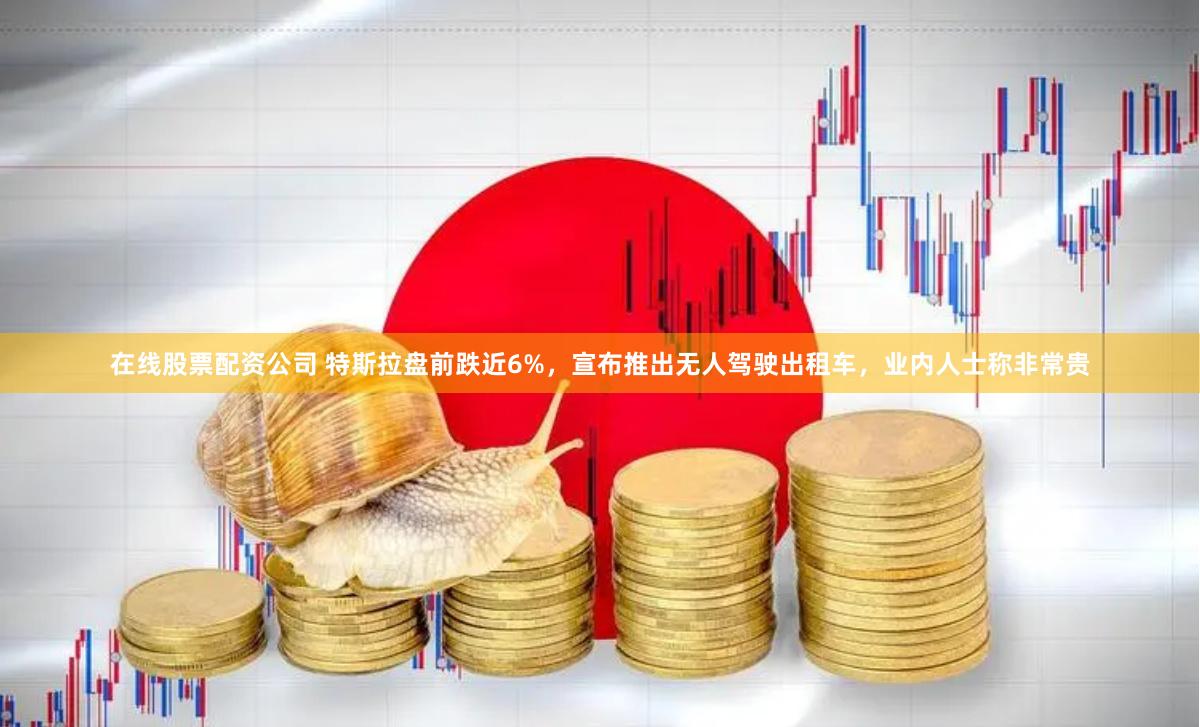 在线股票配资公司 特斯拉盘前跌近6%，宣布推出无人驾驶出租车，业内人士称非常贵