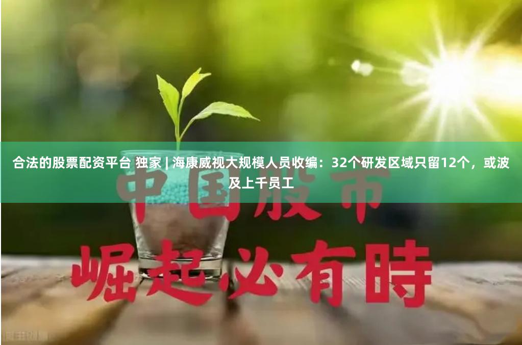 合法的股票配资平台 独家 | 海康威视大规模人员收编：32个研发区域只留12个，或波及上千员工